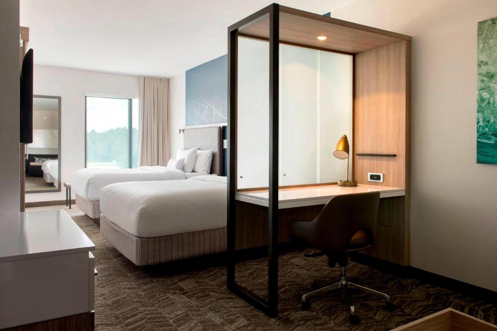 Queen Suite with Two Queen Beds and Sofa Bed interior